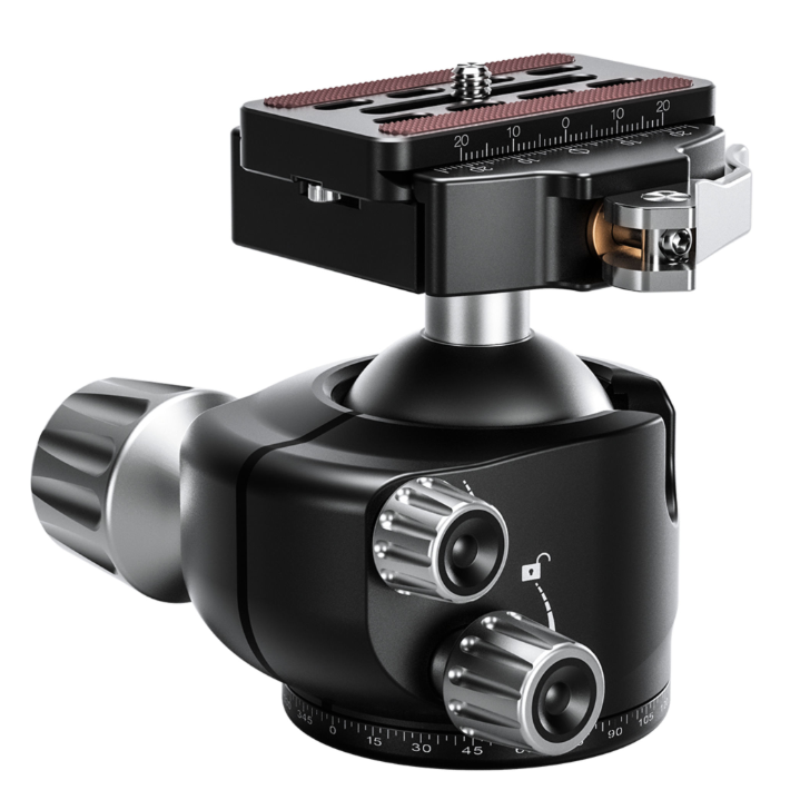 Leofoto LQ-365C Mr.Q Series 5 Section Carbon Fibre Tripod with LH-47LR (Lever Release) Ball Head - Image 6