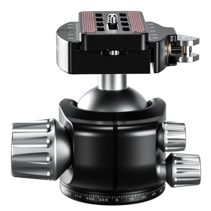 Leofoto LQ-365C Mr.Q Series 5 Section Carbon Fibre Tripod with LH-47LR (Lever Release) Ball Head - Image 4