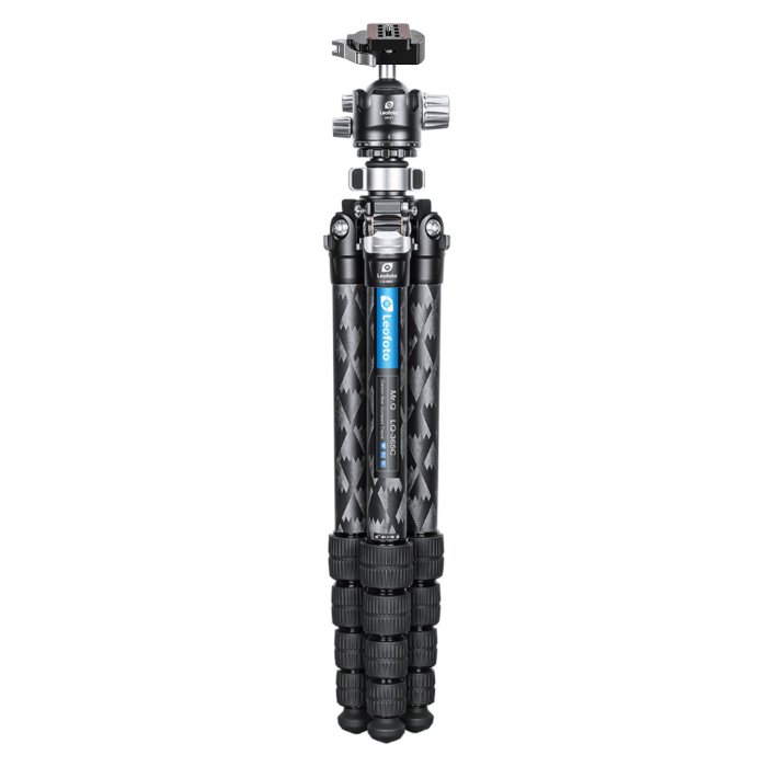 Leofoto LQ-365C Mr.Q Series 5 Section Carbon Fibre Tripod with LH-47LR (Lever Release) Ball Head - Image 2