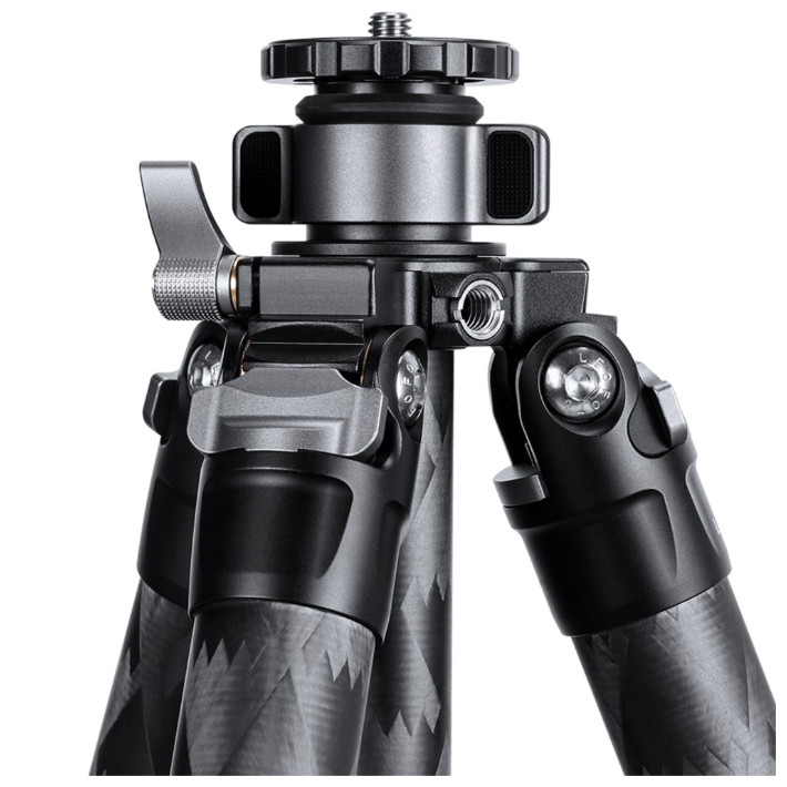 Leofoto LQ-365C Mr.Q Series 5 Section Carbon Fibre Tripod with LH-47LR (Lever Release) Ball Head - Image 14