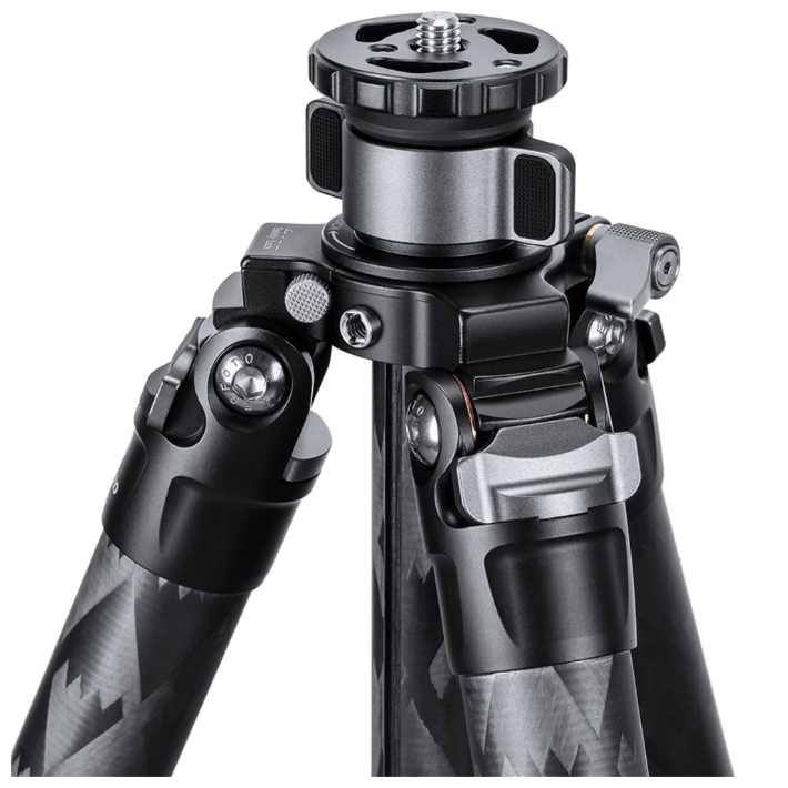 Leofoto LQ-365C Mr.Q Series 5 Section Carbon Fibre Tripod with LH-47LR (Lever Release) Ball Head - Image 13