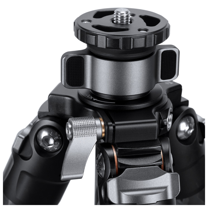 Leofoto LQ-365C Mr.Q Series 5 Section Carbon Fibre Tripod with LH-47LR (Lever Release) Ball Head - Image 12