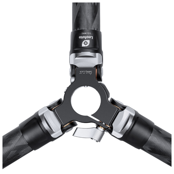 Leofoto LQ-365C Mr.Q Series 5 Section Carbon Fibre Tripod with LH-47LR (Lever Release) Ball Head - Image 11