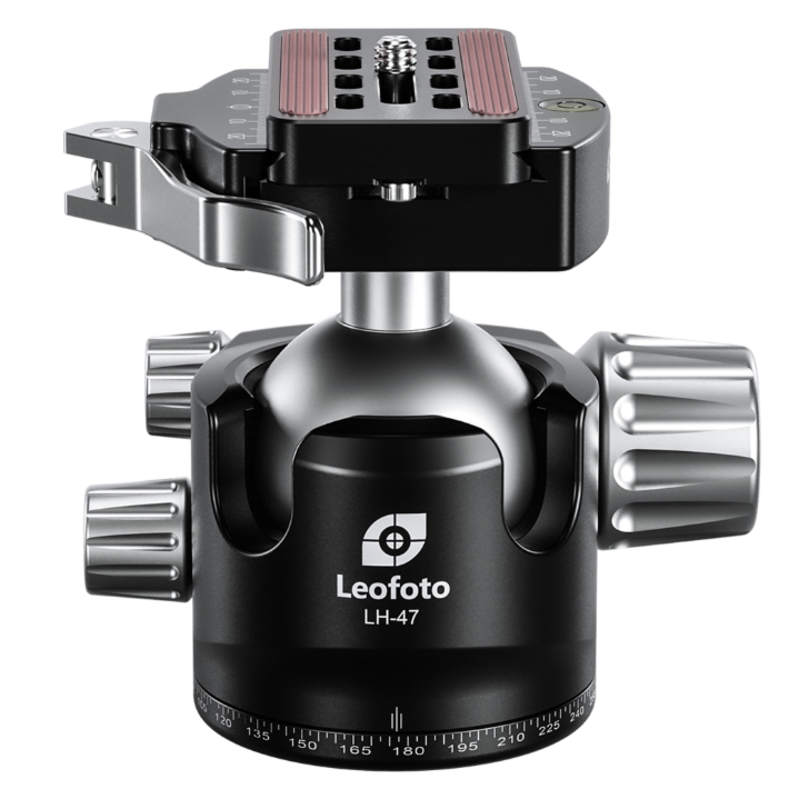 Leofoto LQ-365C Mr.Q Series 5 Section Carbon Fibre Tripod with LH-47LR (Lever Release) Ball Head - Image 8