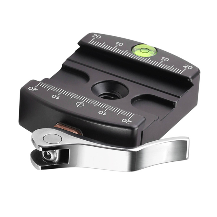 Leofoto LR-50 50mm Quick Release Lever Clamp with NP-50 Plate - Image 2