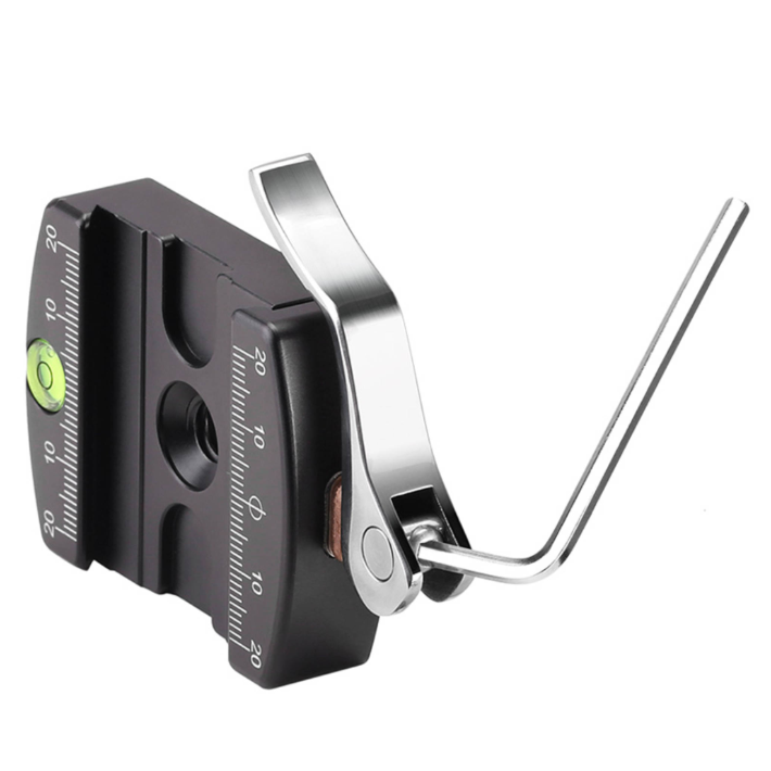 Leofoto LR-50 50mm Quick Release Lever Clamp with NP-50 Plate - Image 5