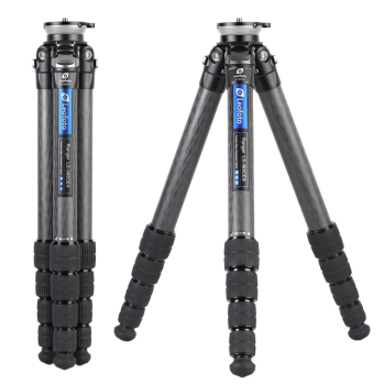 Leofoto LS-365CEX Ranger Levelling Base Series 5 Section Carbon Fibre Tripod