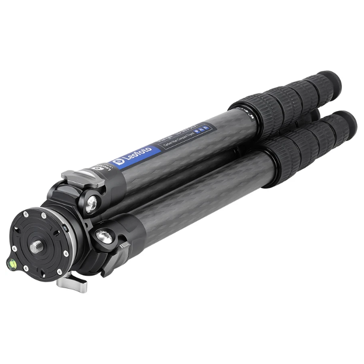 Leofoto LS-365CEX Ranger Levelling Base Series 5 Section Carbon Fibre Tripod - Image 2