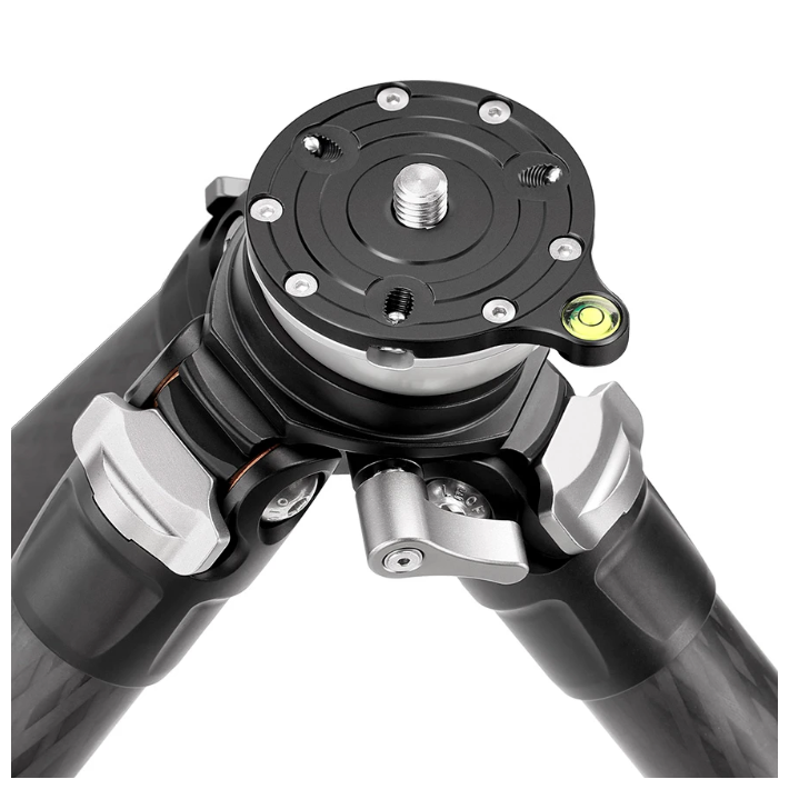 Leofoto LS-365CEX Ranger Levelling Base Series 5 Section Carbon Fibre Tripod - Image 4