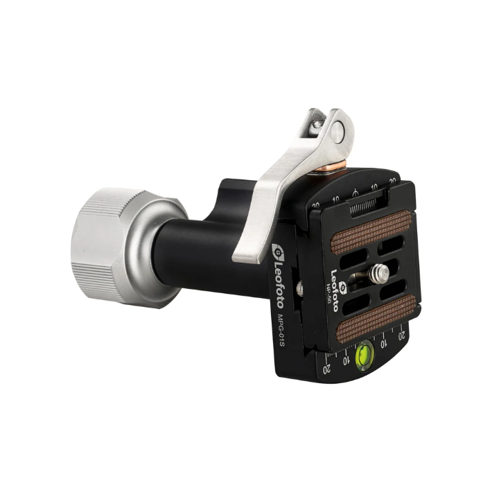 Leofoto MPG-01S Mini Monopod Gimbal with Lever Release Clamp - Image 4
