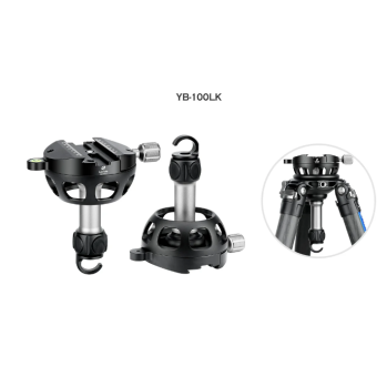 Leofoto YB-100LK Long Handle 100mm Levelling Base with Hook and Arca Swiss Clamp