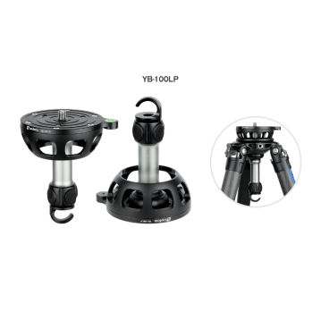 Leofoto YB-100LP Long Handle 100mm Levelling Base with Hook