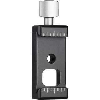 Leofoto DC-22 22mm Arca Swiss Mini Clamp with 1/4 Thread and Cold Shoe Adapter