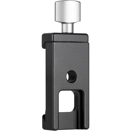 Leofoto DC-22 22mm Arca Swiss Mini Clamp with 1/4 Thread and Cold Shoe Adapter - Image 2