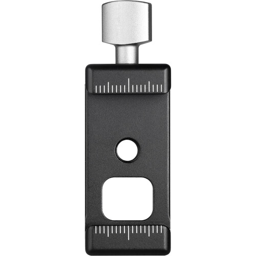 Leofoto DC-22 22mm Arca Swiss Mini Clamp with 1/4 Thread and Cold Shoe Adapter - Image 5