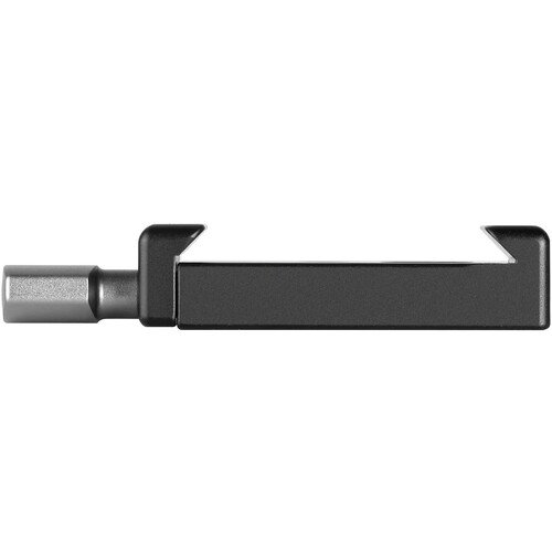 Leofoto DC-22 22mm Arca Swiss Mini Clamp with 1/4 Thread and Cold Shoe Adapter - Image 4