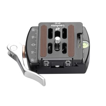 Leofoto LR-50 50mm Quick Release Lever Clamp with NP-50 Plate