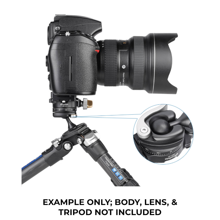 Leofoto MBC-20 16mm Mini Ball Head - Image 4