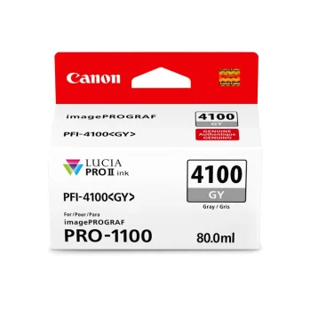 Canon Ink Tank PFI-4100 GY Gray for Pro 1100