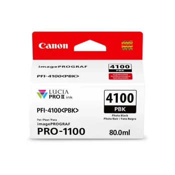 Canon Ink Tank PFI-4100 PBK Photo Black for Pro 1100