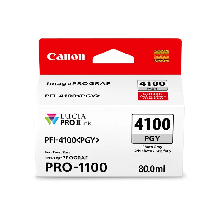 Canon Ink Tank PFI-4100 PGY Photo Gray for Pro 1100