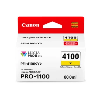 Canon Ink Tank PFI-4100 Y Yellow for Pro 1100