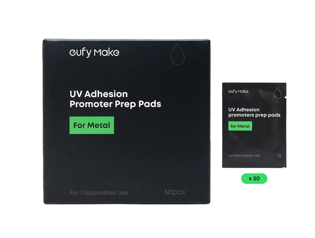 eufyMake UV Adhesion Promoters Prep Pads for Metal