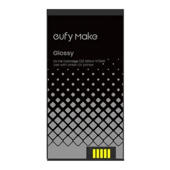 eufyMake UV Ink Cartridge (G, Glossy, 100ml) for UV Printer E1