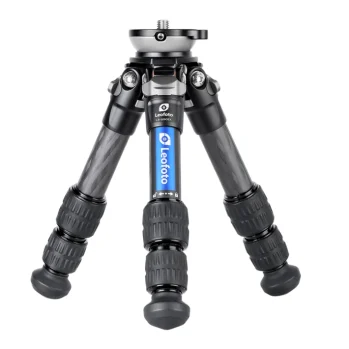 Leofoto LS-223CEX Ranger Levelling Base Series 3 Section Carbon Fibre Tripod
