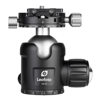 Leofoto NB-46 Pro Ball Head with Panning Clamp and NP-60 Plate
