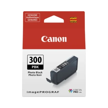 Canon Ink Tank PFI-300PBK Photo Black to Suit Canon imagePROGRAF PRO-300