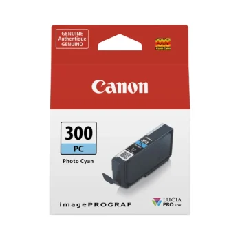 Canon Ink Tank PFI-300PC Photo Cyan to Suit Canon imagePROGRAF PRO-300