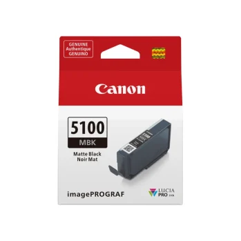 Canon Ink PFI-5100 MBK Matte Black to Suit Canon imagePROGRAF PRO-310