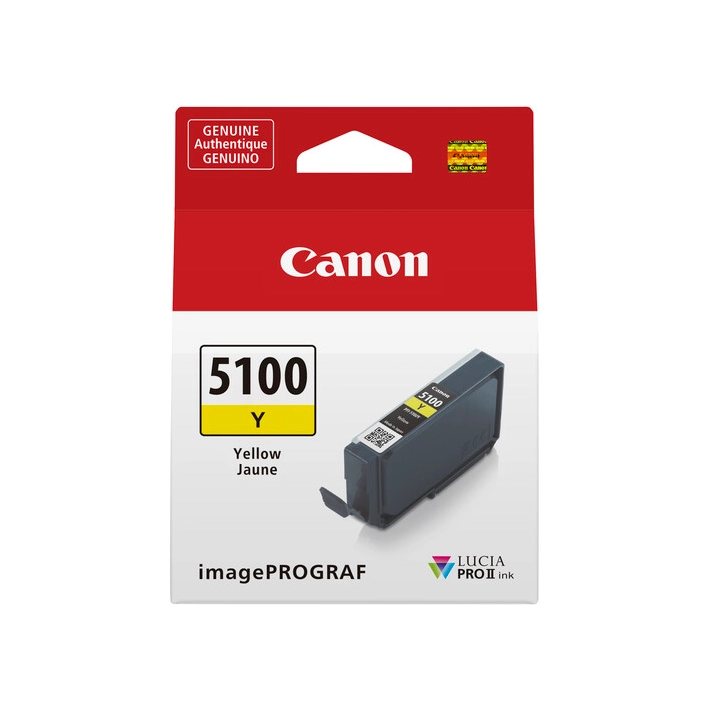 Canon Ink PFI-5100 Y Yellow to Suit Canon imagePROGRAF PRO-310
