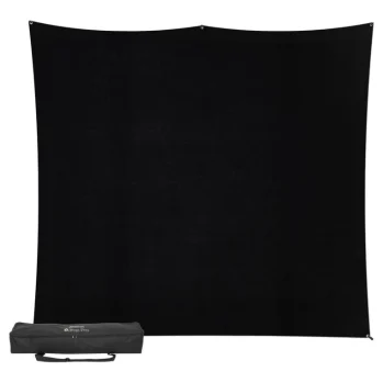 X-DROP PRO BACKDROP KIT RICH BLACK 2.4 X 2.4M