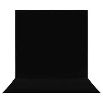 X-DROP PRO BACKDROP RICH BLACK 2.4M X 3.96M