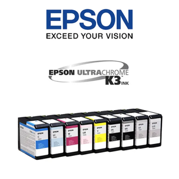 Epson 80ml UltraChrome K3 Yellow Pigment