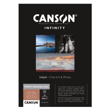 CANSON PRINTMAKING RAG 310gsm A4 X 25 SHEETS