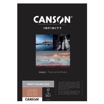 CANSON PRINTMAKING RAG 310gsm A3 X 25 SHEETS