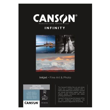 CANSON EDITION ETCHING RAG 310gsm A4 X 25 SHEETS
