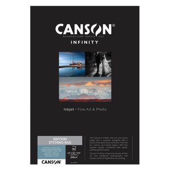 CANSON EDITION ETCHING RAG 310gsm A3+ X 25 SHEETS