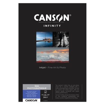CANSON RAG PHOTOGRAPHIQUE 310gsm A3+ X 25 SHEETS