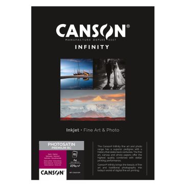 CANSON PHOTOSATIN PREM RC 270gsm A4 X 25 SHEETS