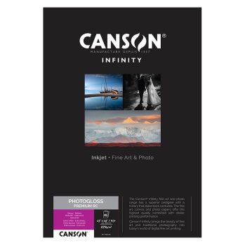 CANSON PHOTOGLOSS PREM RC 270gsm A3+ X 25 SHEETS