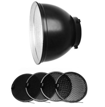 HIRE âÂ Jinbei Reflector & Grid set (S mount)