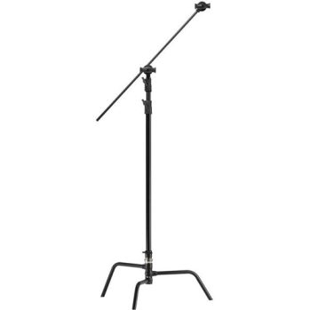 Kupo CT-40MKB 40" Black Master C-Stand Kit with Quick Release Turtle Base