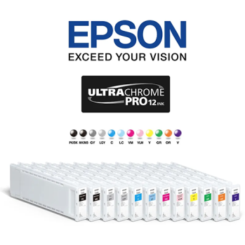 Epson 700ml UltraChrome PRO12 Light Cyan Pigment